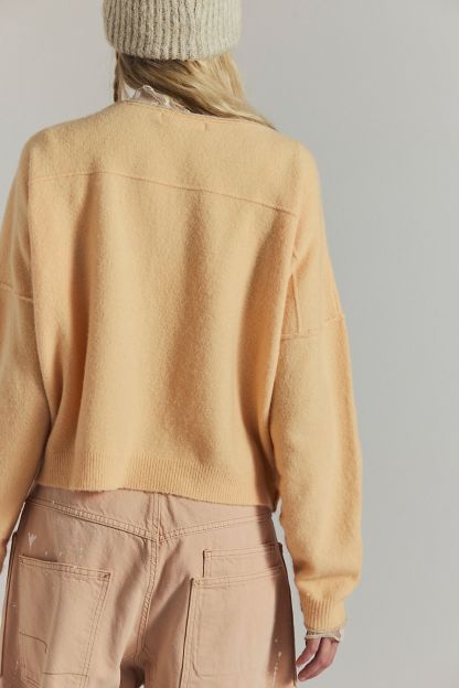 Soft Spun Pullover - Cream Blush