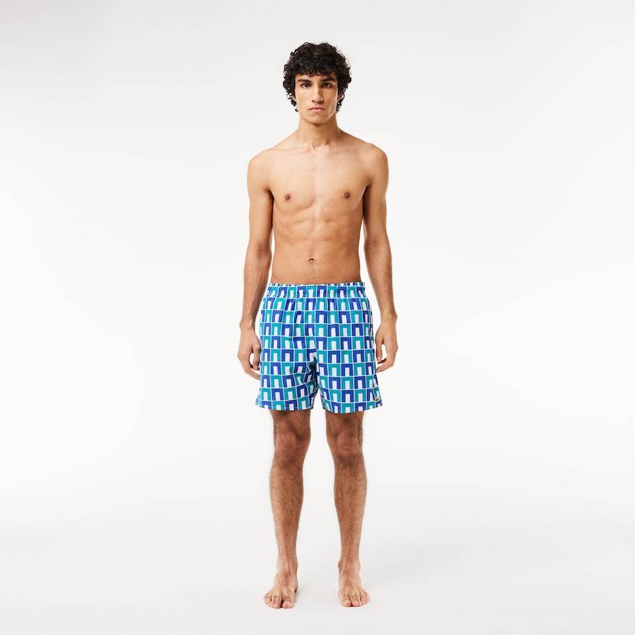 SHORT DE BAIN MI-LONG AVEC IMPRIMÉ ROBERT GEORGE
