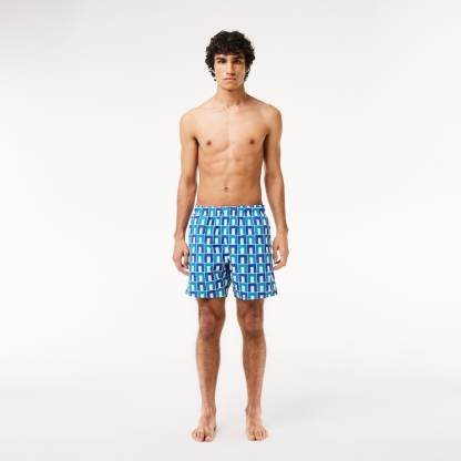 SHORT DE BAIN MI-LONG AVEC IMPRIMÉ ROBERT GEORGE