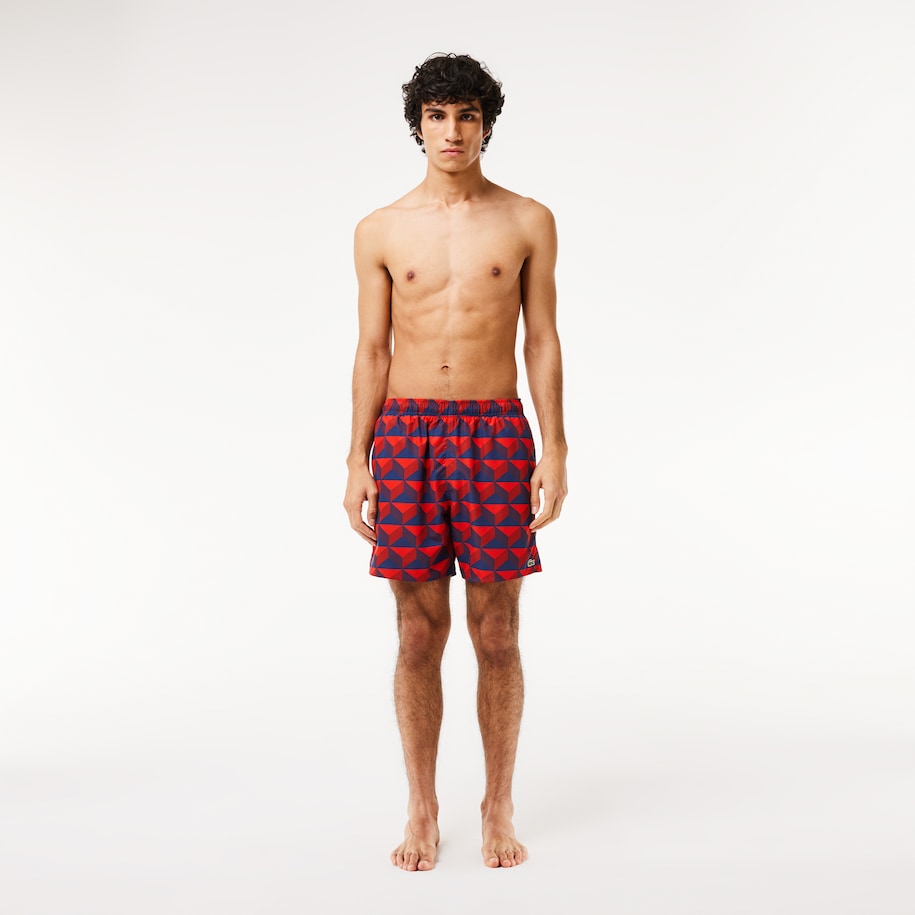 SHORT DE BAIN MI-LONG AVEC IMPRIMÉ ROBERT GEORGE