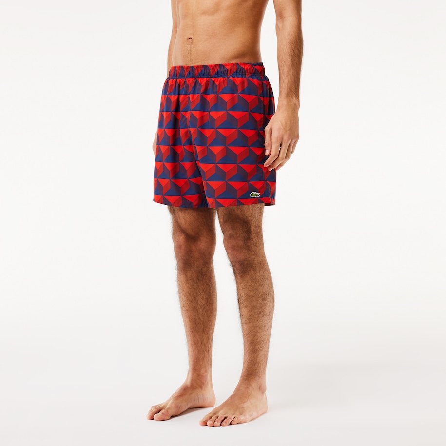SHORT DE BAIN MI-LONG AVEC IMPRIMÉ ROBERT GEORGE