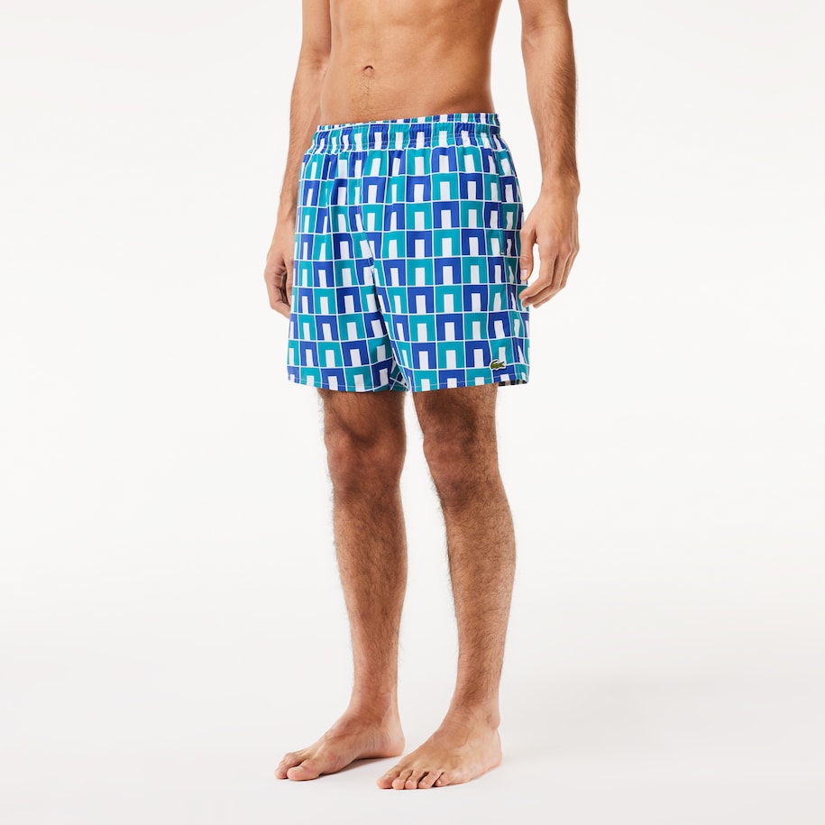 SHORT DE BAIN MI-LONG AVEC IMPRIMÉ ROBERT GEORGE