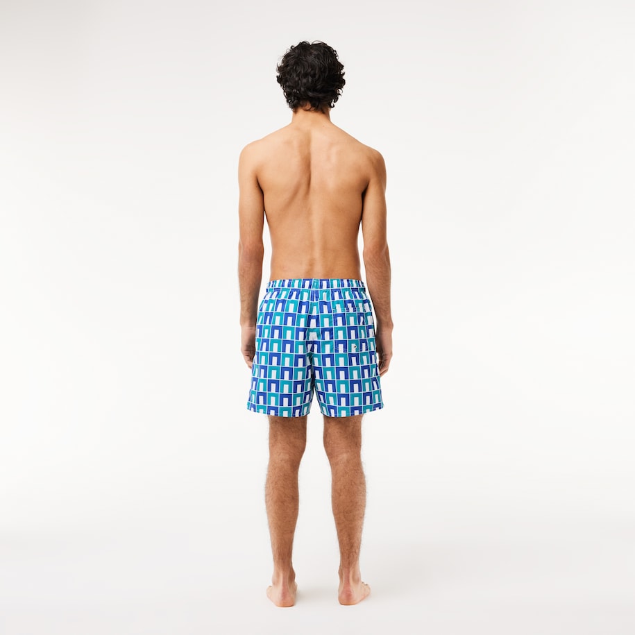 SHORT DE BAIN MI-LONG AVEC IMPRIMÉ ROBERT GEORGE