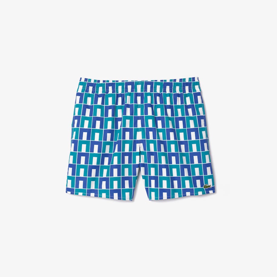 SHORT DE BAIN MI-LONG AVEC IMPRIMÉ ROBERT GEORGE