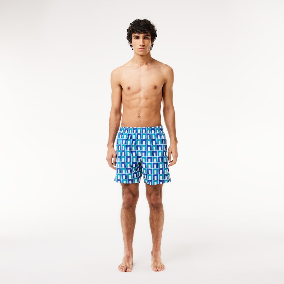 SHORT DE BAIN MI-LONG AVEC IMPRIMÉ ROBERT GEORGE