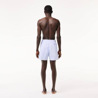 SHORT DE BAIN MI-LONG IMPRIMÉ MONOGRAMME