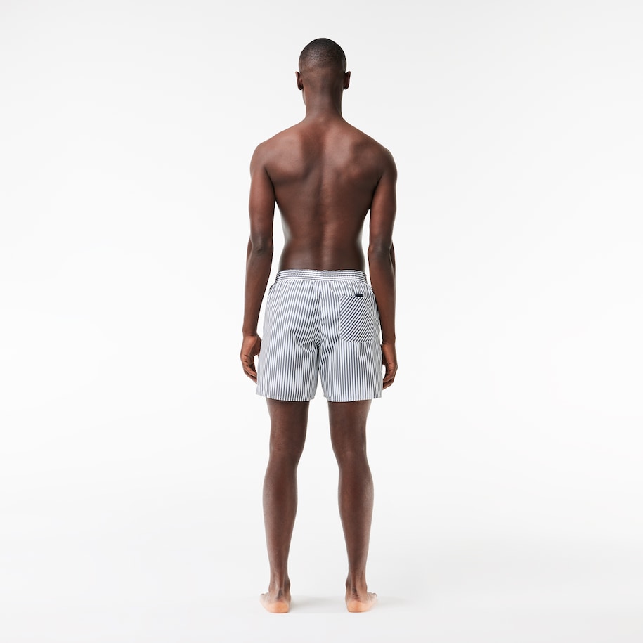 SHORT DE BAIN À RAYURES