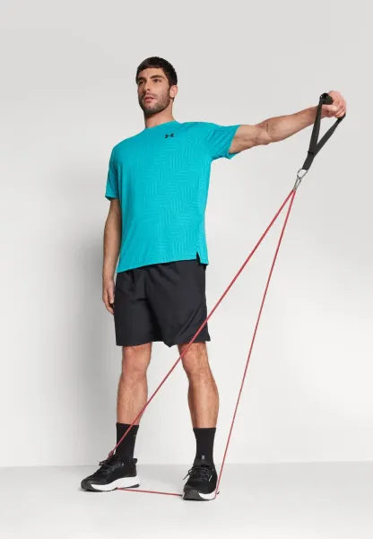 TECH VENT GEOTESSA - T-shirt de sport - hydro teal/black