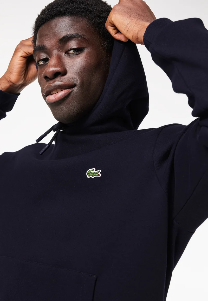 LIFESTYLE UNISEX - Sweat à capuche - marine