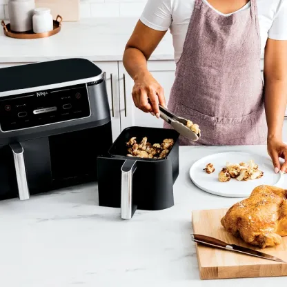 Ninja Foodi 6-in-1 10-qt. XL 2-Basket Air Fryer with DualZone Technology