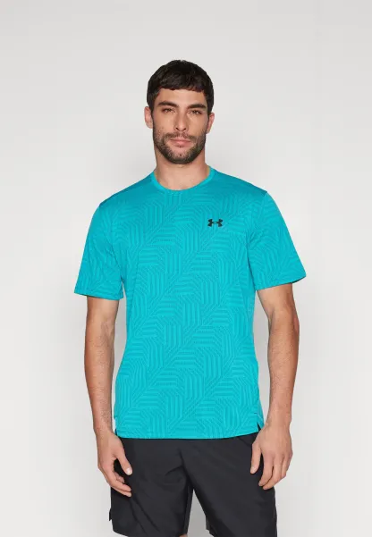 TECH VENT GEOTESSA - T-shirt de sport - hydro teal/black