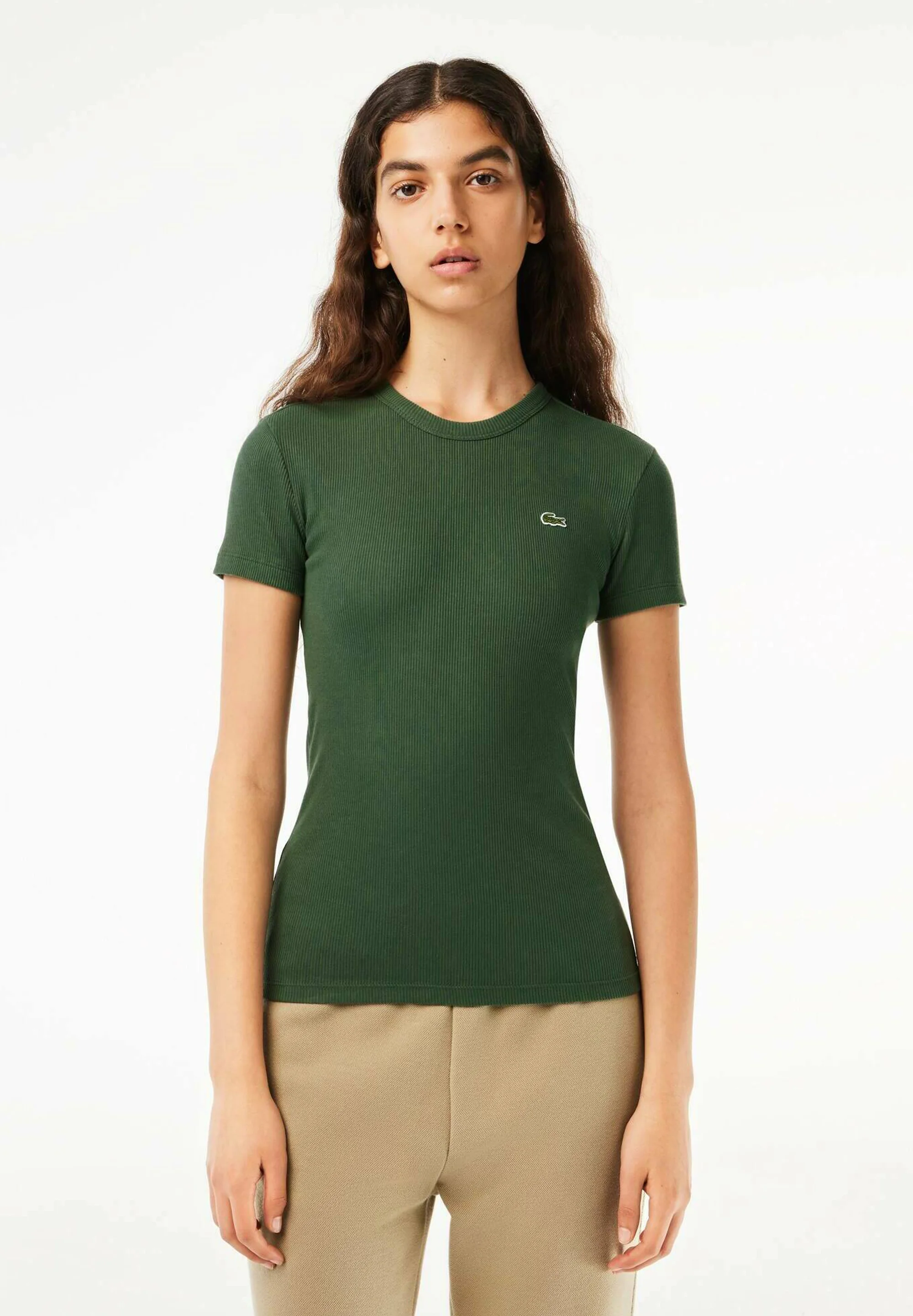 T-shirt basique - vert fonce smi