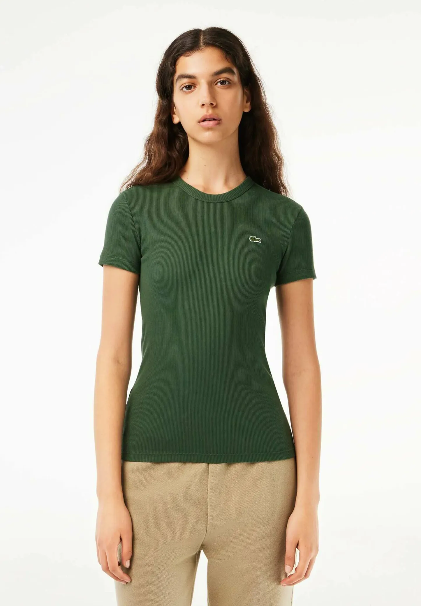 T-shirt basique - vert fonce smi