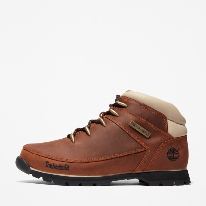 Euro Sprint Mid Lace-Up Boot for Men in Dark Brown
