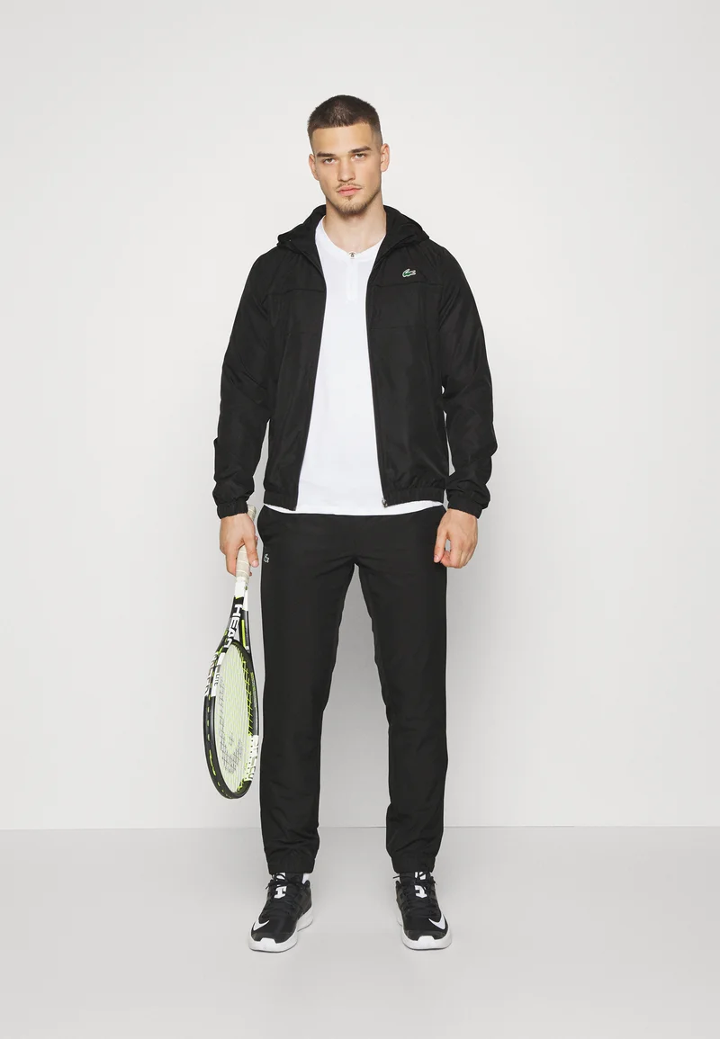 TRACKSUIT HODDED SET - Survêtement - black