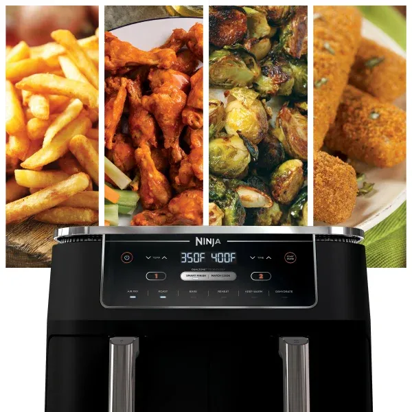 Ninja Foodi 6-in-1 10-qt. XL 2-Basket Air Fryer with DualZone Technology