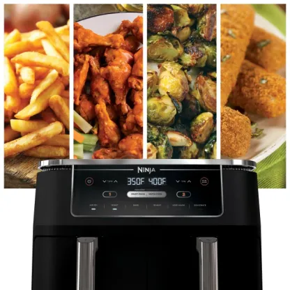 Ninja Foodi 6-in-1 10-qt. XL 2-Basket Air Fryer with DualZone Technology