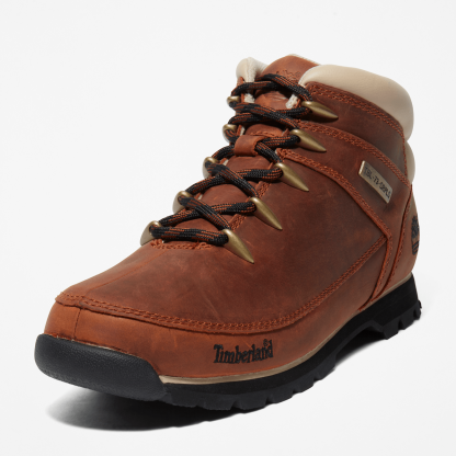 Euro Sprint Mid Lace-Up Boot for Men in Dark Brown