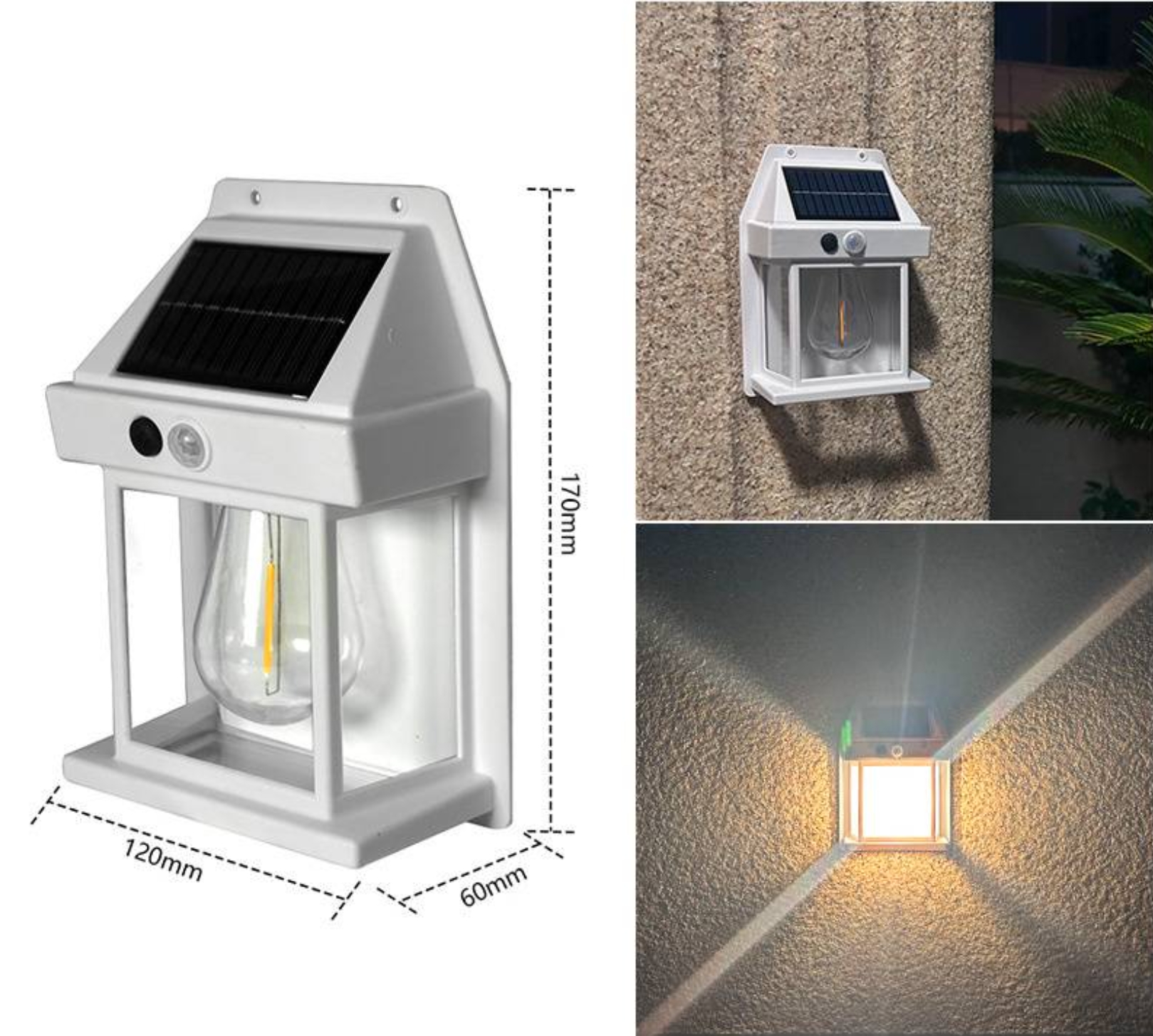 🔥LAST DAY 50% OFF🔥Solar Tungsten Wall Light