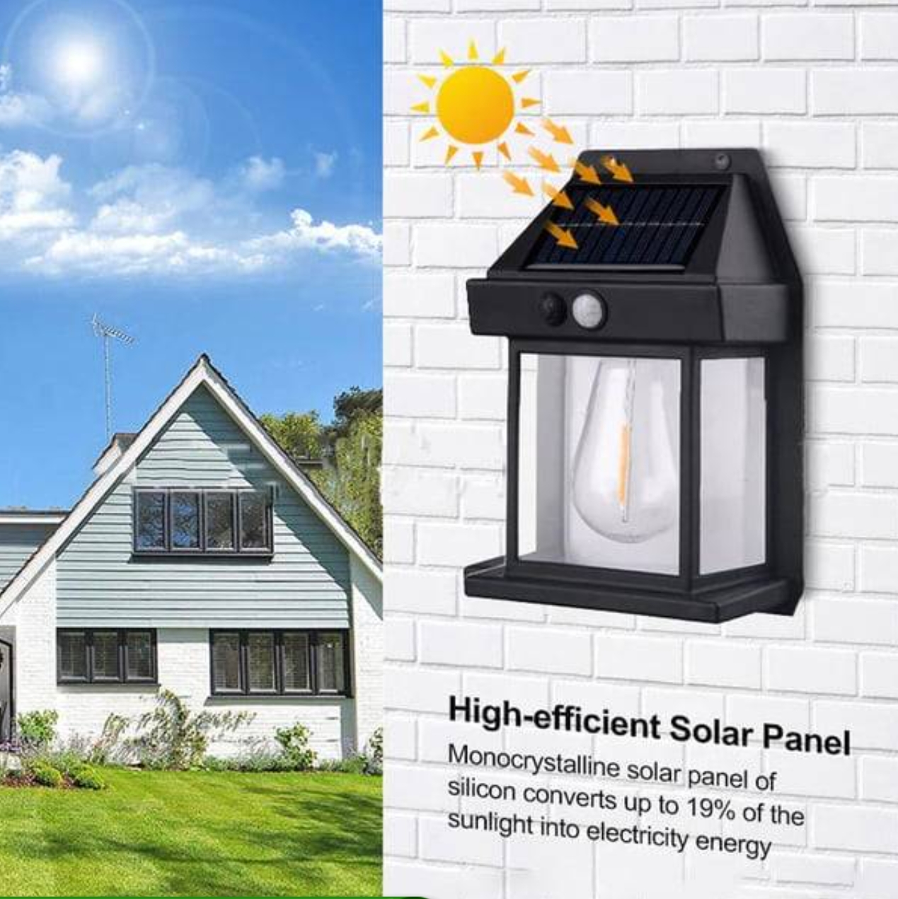 🔥LAST DAY 50% OFF🔥Solar Tungsten Wall Light