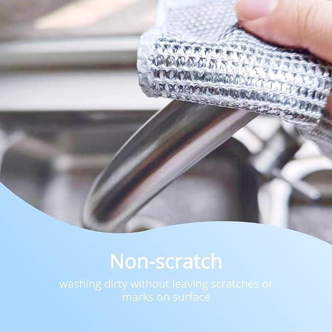 Multipurpose Wire Miracle Cleaning Cloths Dishwashing Rags