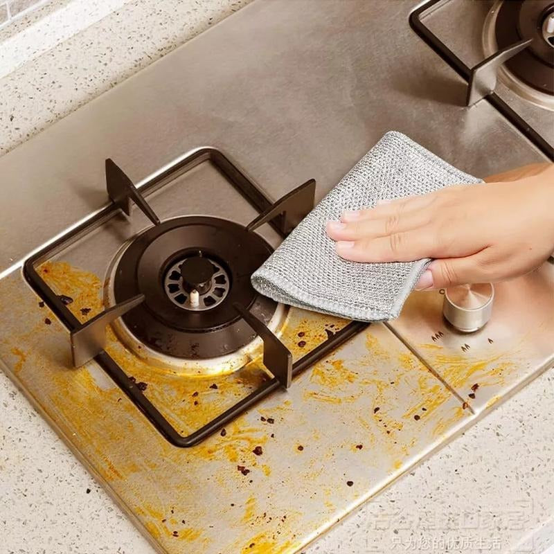 Multipurpose Wire Miracle Cleaning Cloths Dishwashing Rags