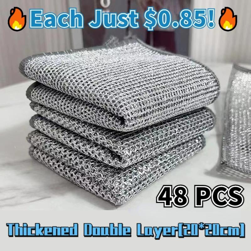 Multipurpose Wire Miracle Cleaning Cloths Dishwashing Rags