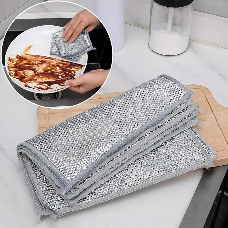 Multipurpose Wire Miracle Cleaning Cloths Dishwashing Rags