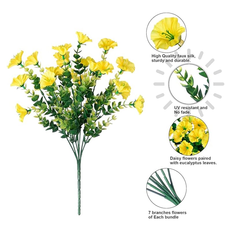 🌸Last Day 🌸 UV Resistant Colorful Artificial Flower