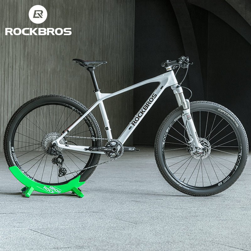 ROCKBROS Adjustable Bike Floor Stand for Versatile Tire Sizes