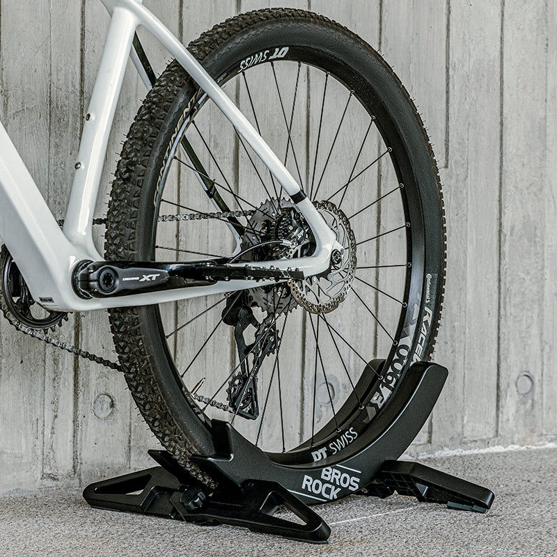 ROCKBROS Adjustable Bike Floor Stand for Versatile Tire Sizes