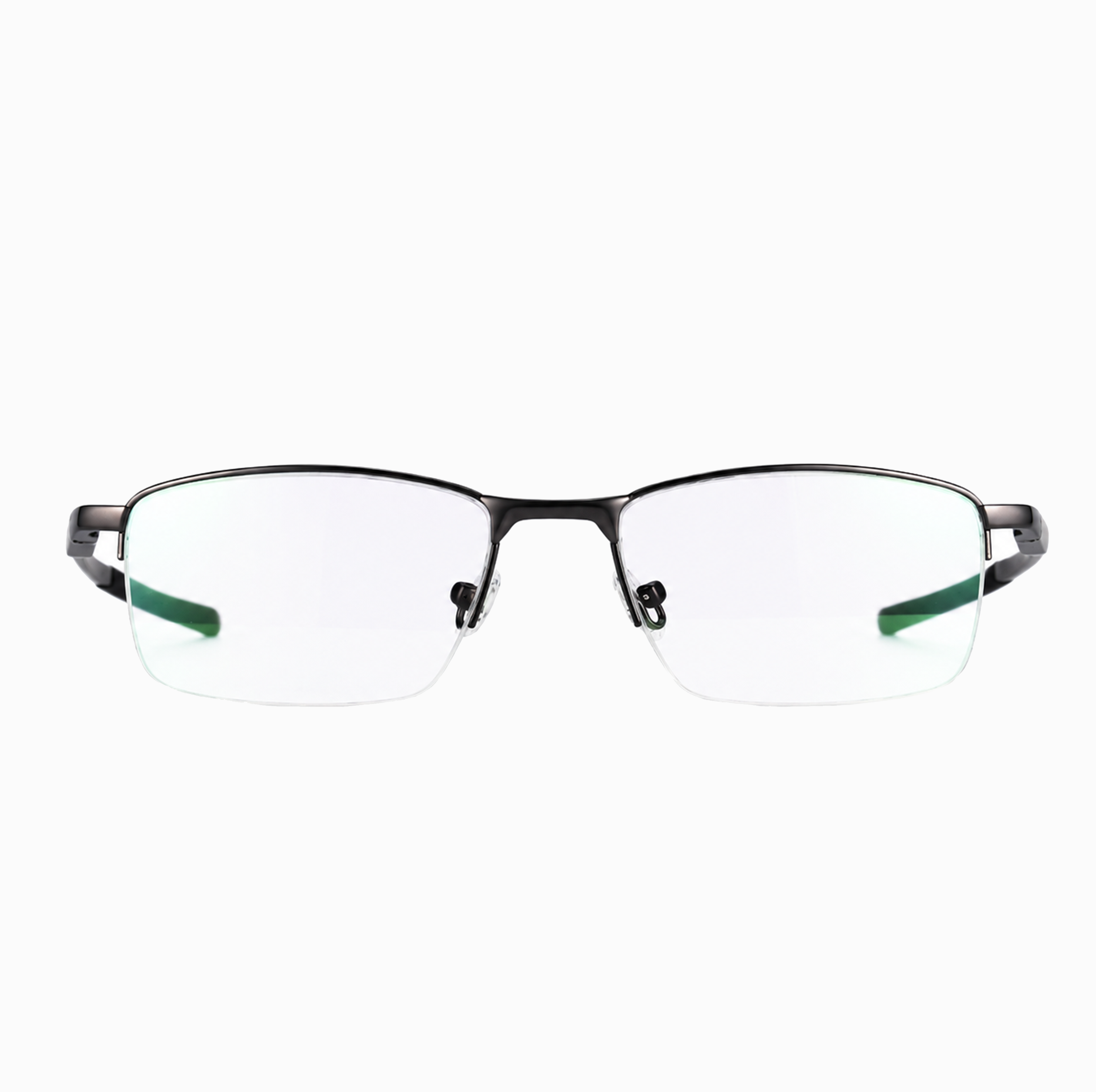 BUSINESS-STYLE SEMI-RIMLESS MINIMALIST PHOTOCHROMIC MULTIFOCAL READING GLASSES