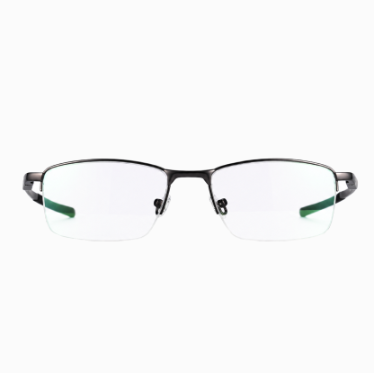 BUSINESS-STYLE SEMI-RIMLESS MINIMALIST PHOTOCHROMIC MULTIFOCAL READING GLASSES