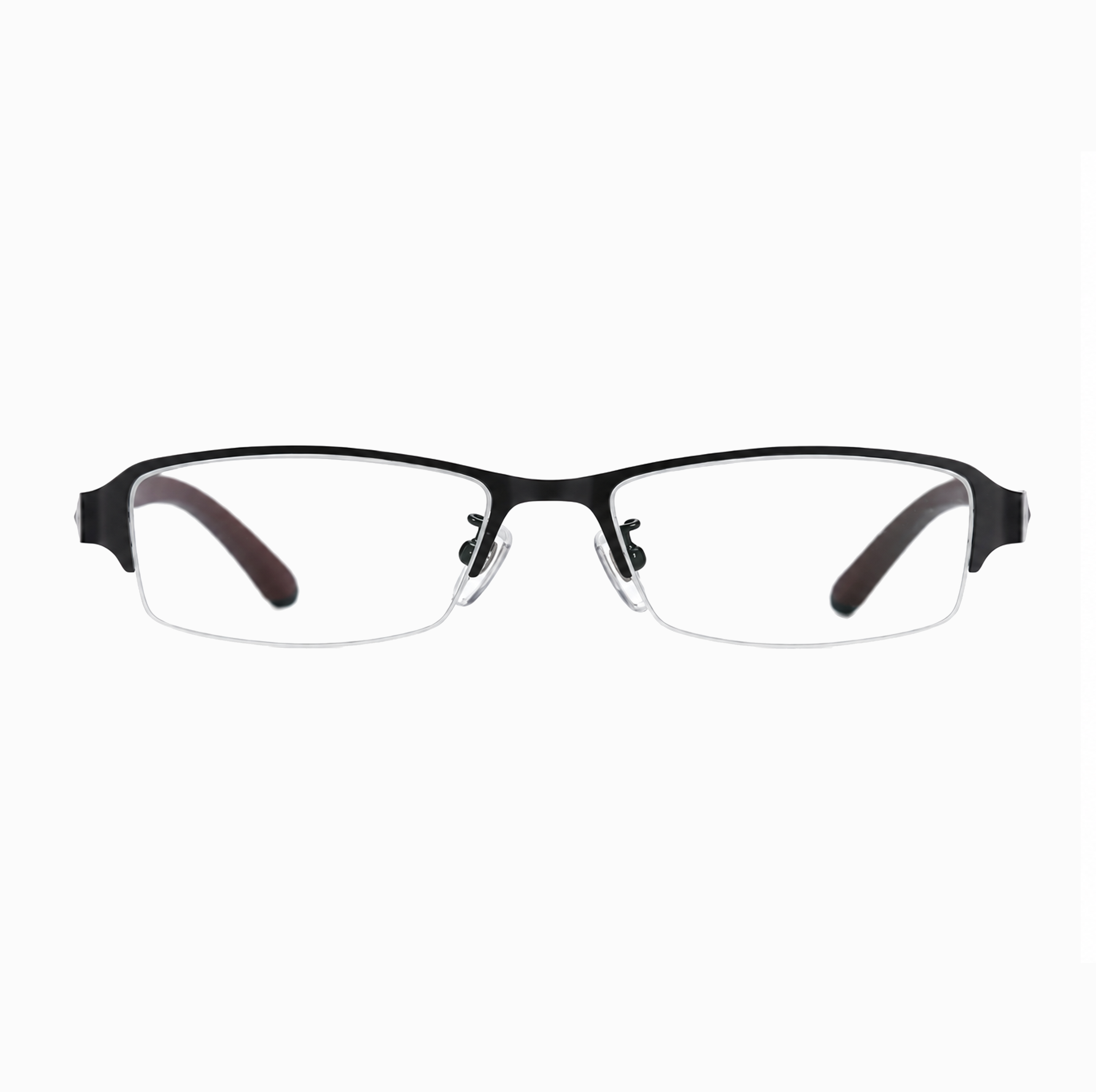 BUSINESS-STYLE SEMI-RIMLESS PHOTOCHROMIC MULTIFOCAL READING GLASSES