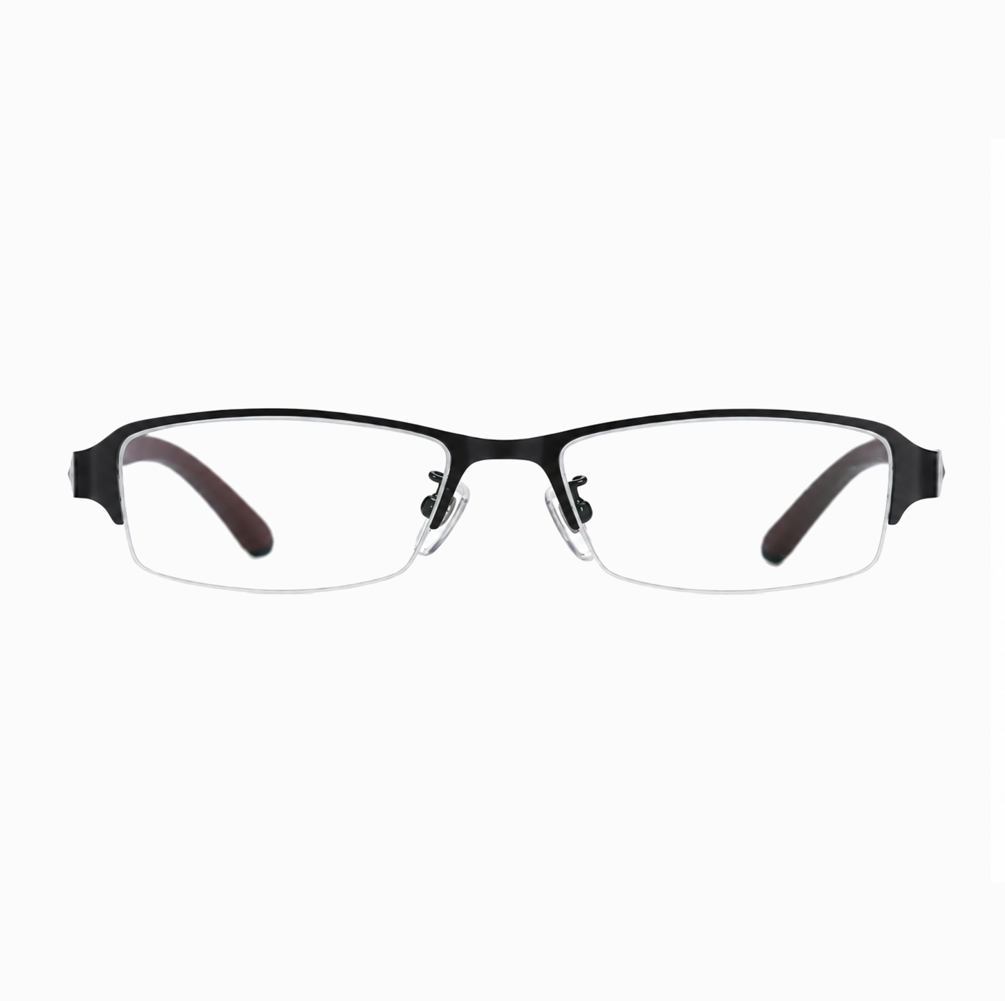 BUSINESS-STYLE SEMI-RIMLESS PHOTOCHROMIC MULTIFOCAL READING GLASSES