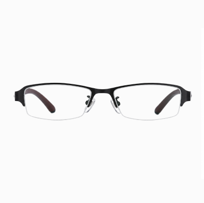 BUSINESS-STYLE SEMI-RIMLESS PHOTOCHROMIC MULTIFOCAL READING GLASSES