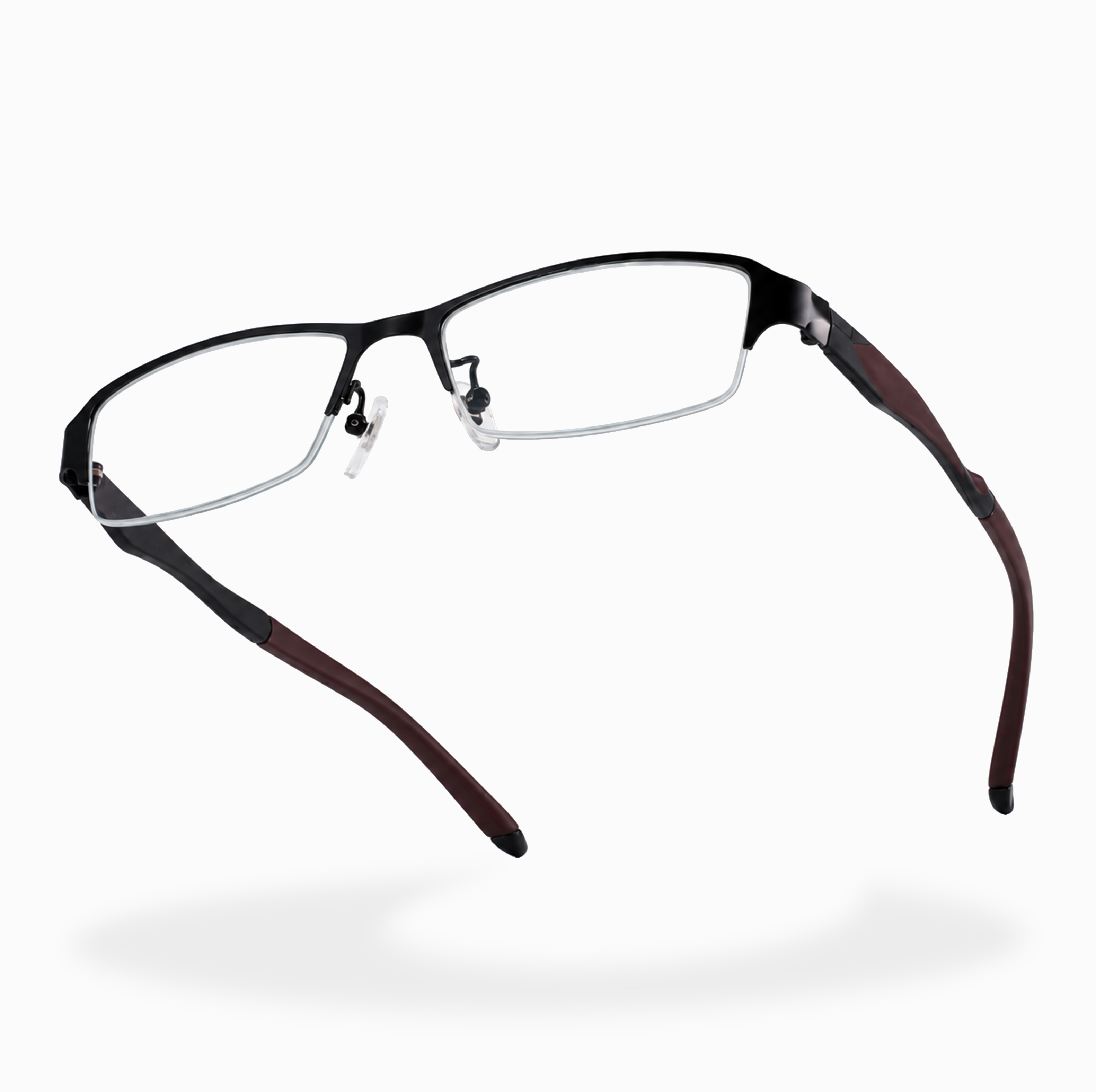 BUSINESS-STYLE SEMI-RIMLESS PHOTOCHROMIC MULTIFOCAL READING GLASSES
