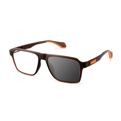 RETRO LARGE FRAME SPORTS COLOR CHANGING MULTI-FOCAL READING GLASSES