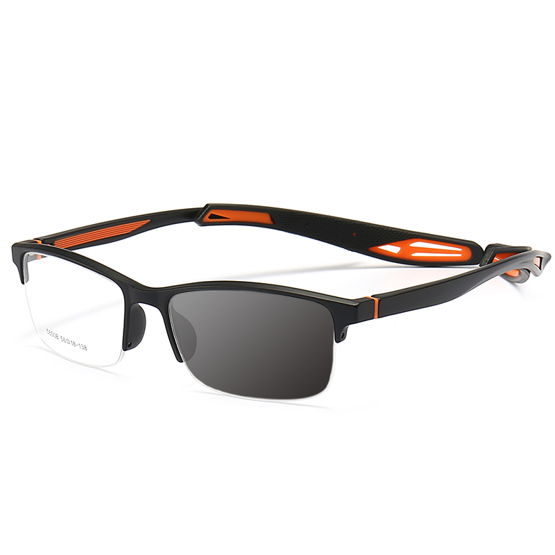 SPORTS HALF-FRAME LONG-LEG COMFORTABLE BLUE LIGHT BLOCKING PHOTOCHROMIC GLASSES