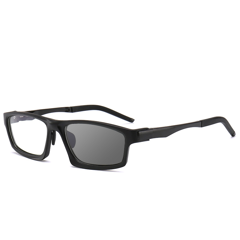 SPORTS ALUMINUM-MAGNESIUM SPRING LEGS COLOR-CHANGING MULTI-FOCAL READING GLASSES