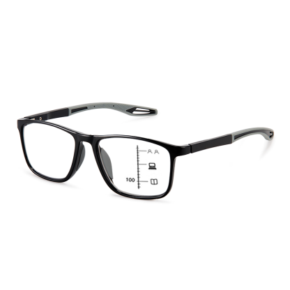 SPORTS TR SQUARE FRAME ULTRA-LIGHT ANTI-BLUE LIGHT READING GLASSES