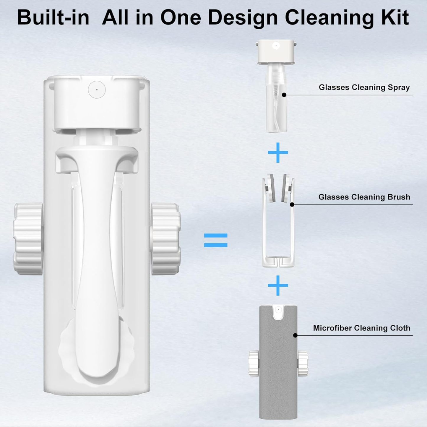 Multifunctional Glasses Cleaning Kit