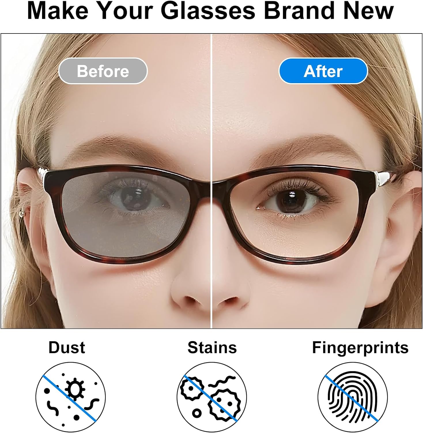 Multifunctional Glasses Cleaning Kit