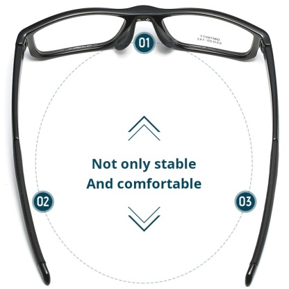 FULL FRAME SPORTS SILICONE PHOTOCHROMIC READING GLASSES