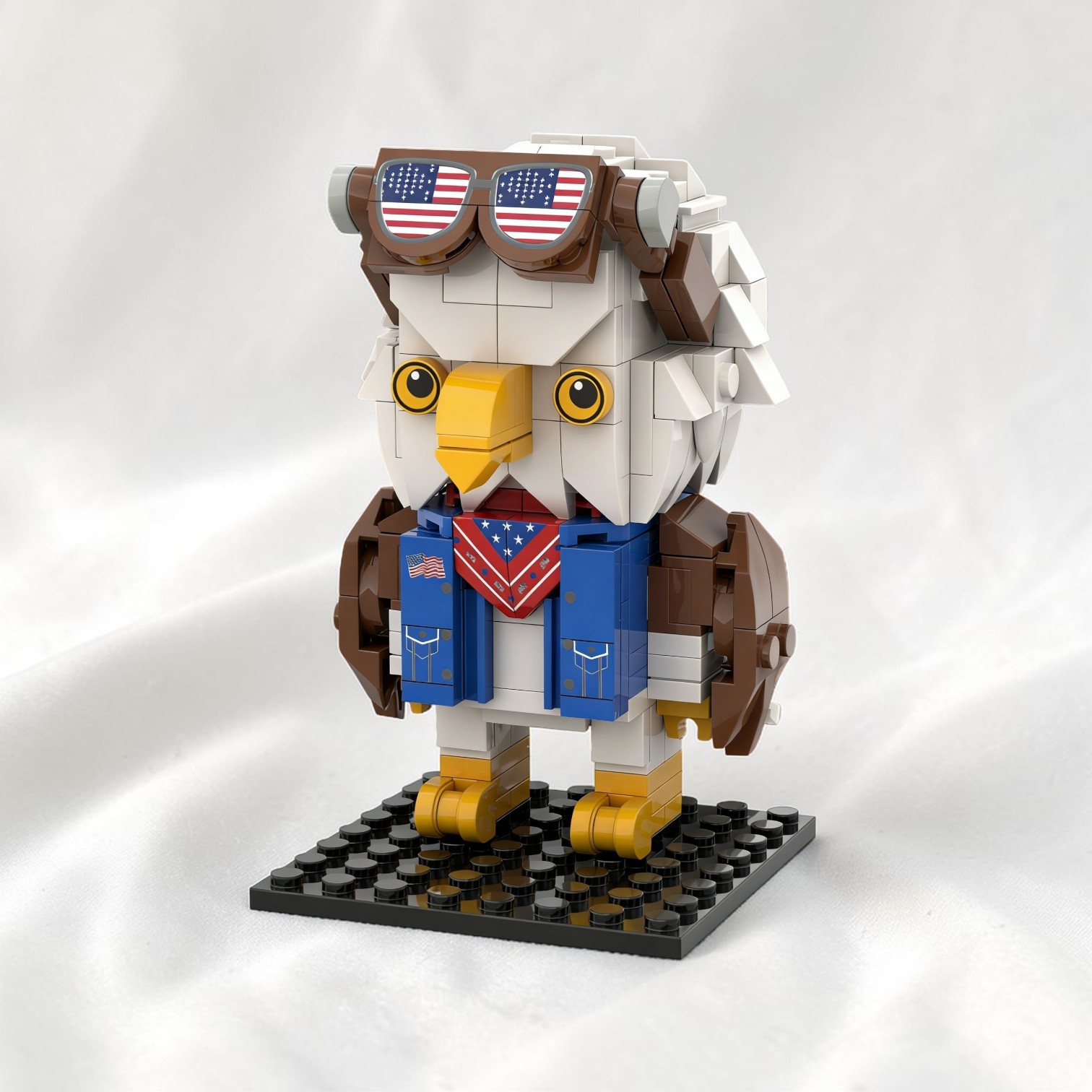 🦅Freedom Spirit Bald Eagle Brick Set