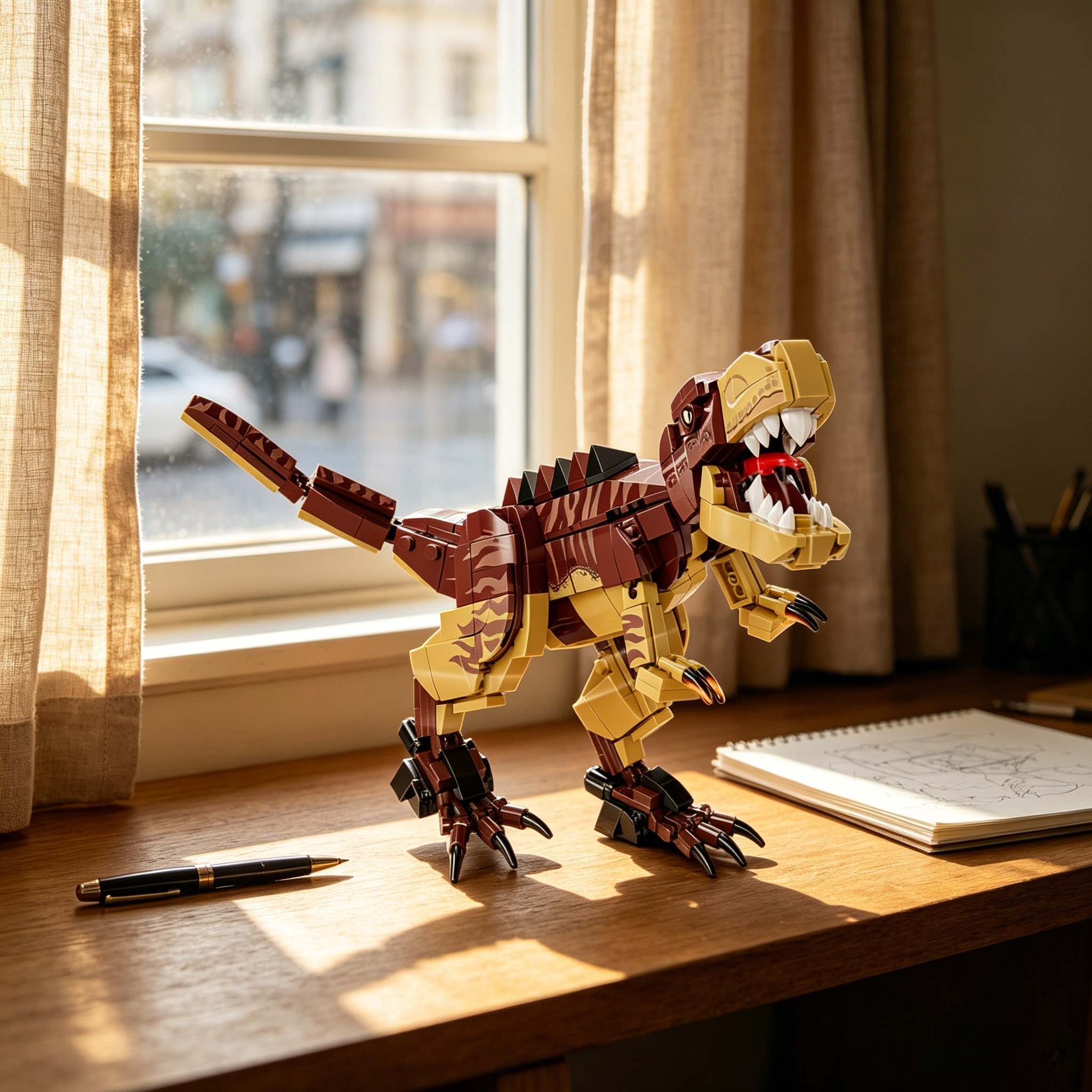 🦖 T-Rex Dinosaur Building Blocks Set