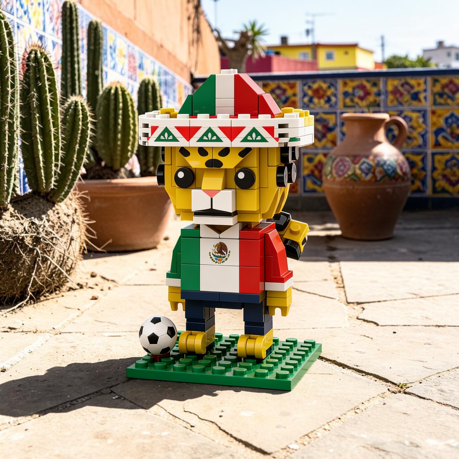 ⚽Limited Edition 2026 North America Soccer Mascot Building Blocks