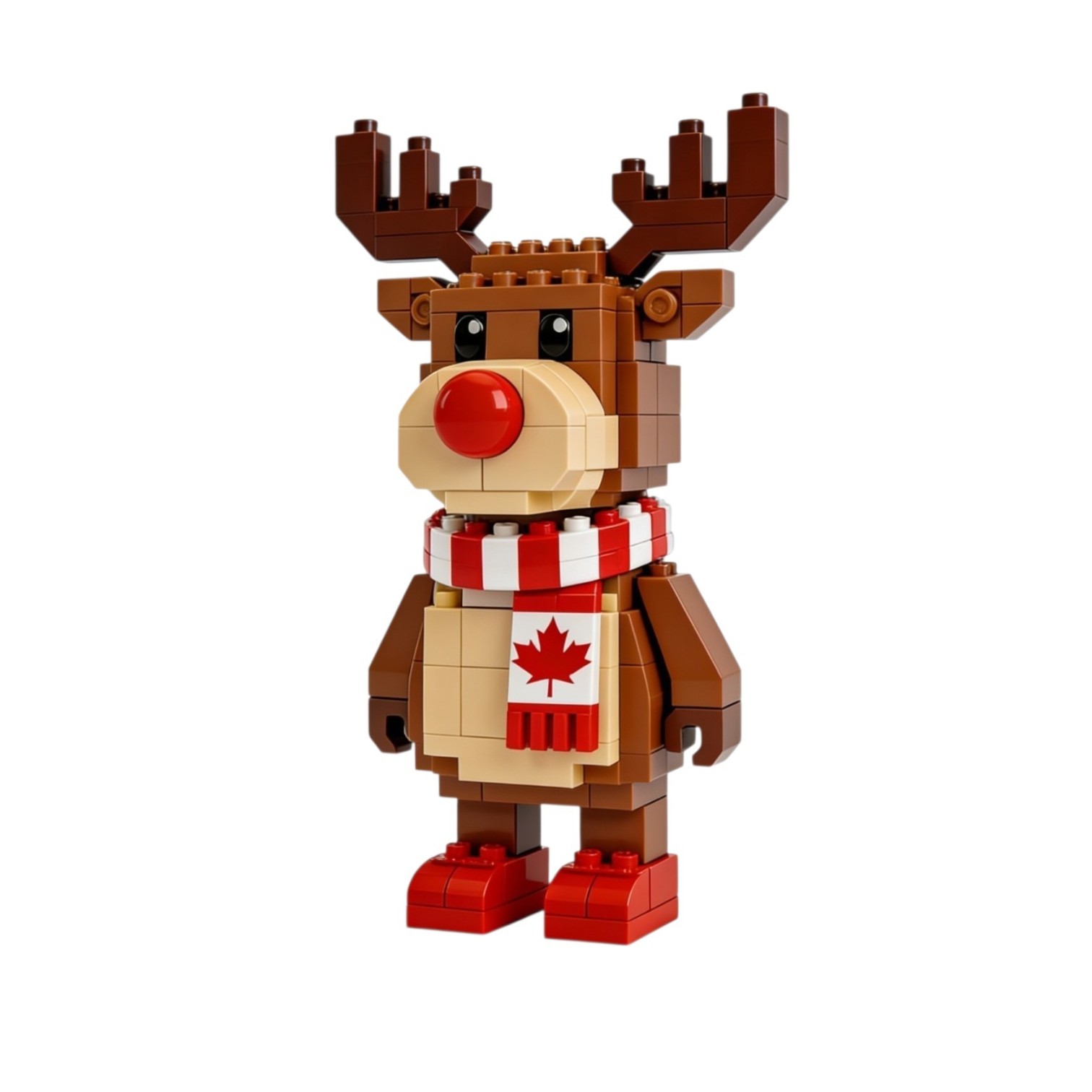 🦫🦌Canada Day Icon Duo: Moose & Beaver Building Blocks Set