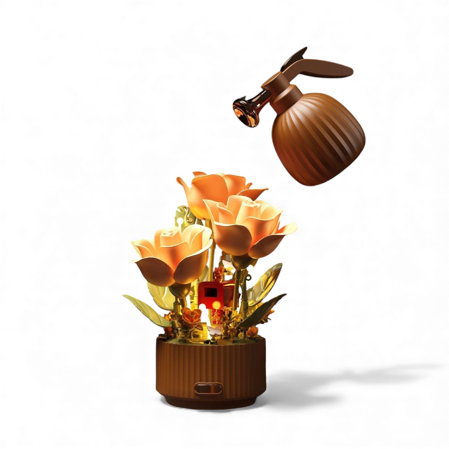 Electric Enchanted Rose Light Building Block