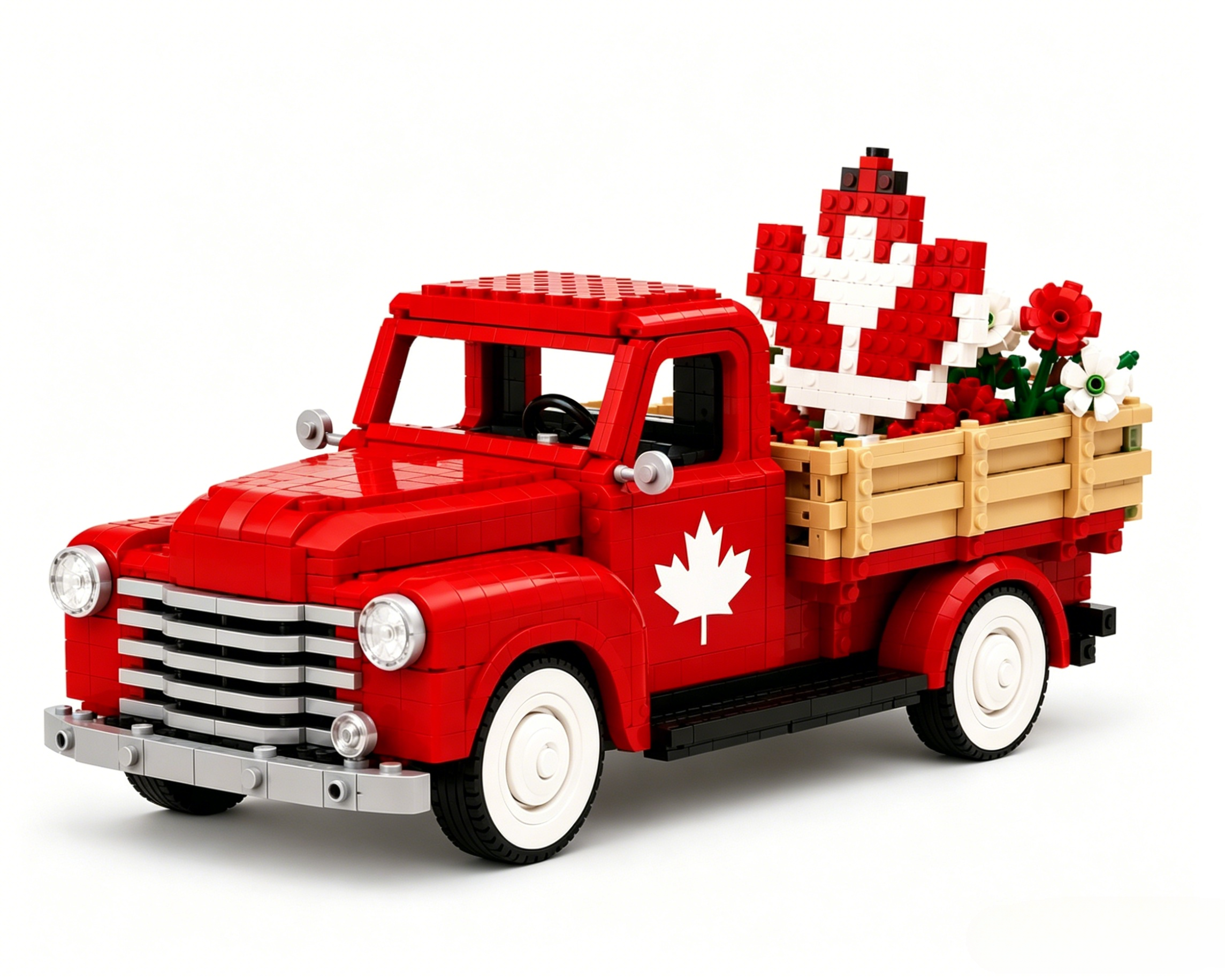 🇨🇦 Maple Spirit™ Heritage Truck | Canada Day Limited Edition Building Set